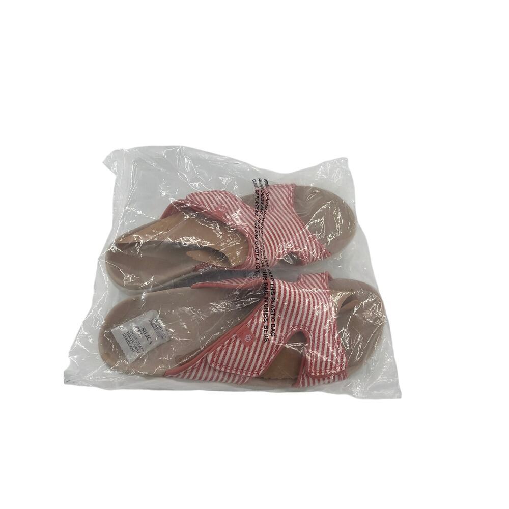 Spenco Women's Crabapple Kholo Stripe Slide Sandals Size 10 - Picture 7 of 11